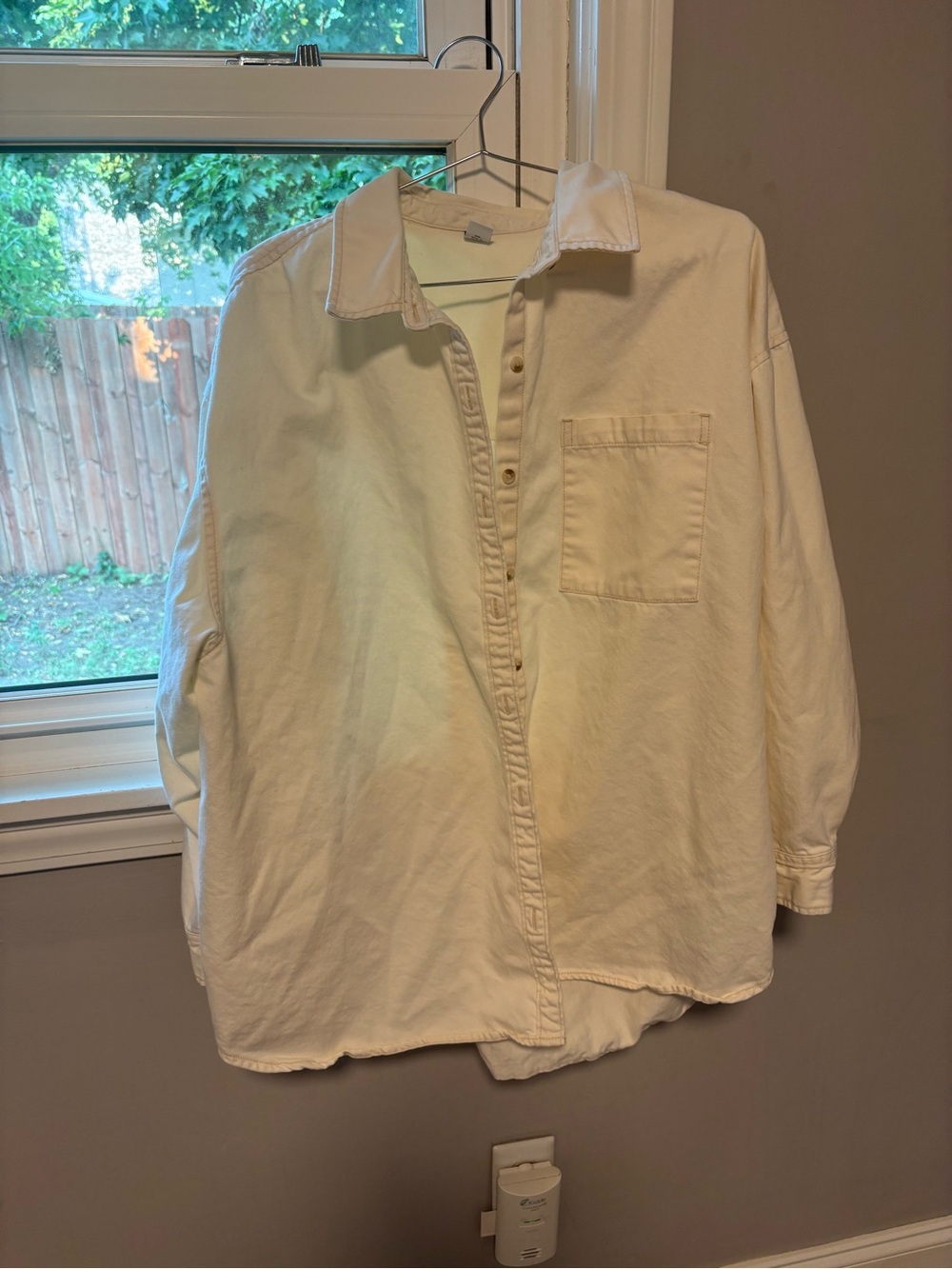 Old Navy Cream Button Down